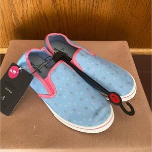 “New Arrivals” brand-new children’s toddler girls Activ pro slip-on sneakers.